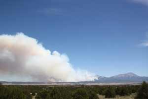 eastpeak fire from Navajo Ranch 220PM
